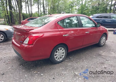 2015 Nissan Versa 1.6 S/1.6 S+/1.6 Sl/1.6 Sv из США, поврежденный, VIN 3N1CN7AP8FL826404